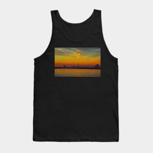 Sunset Over Milwaukee South Shore Tank Top